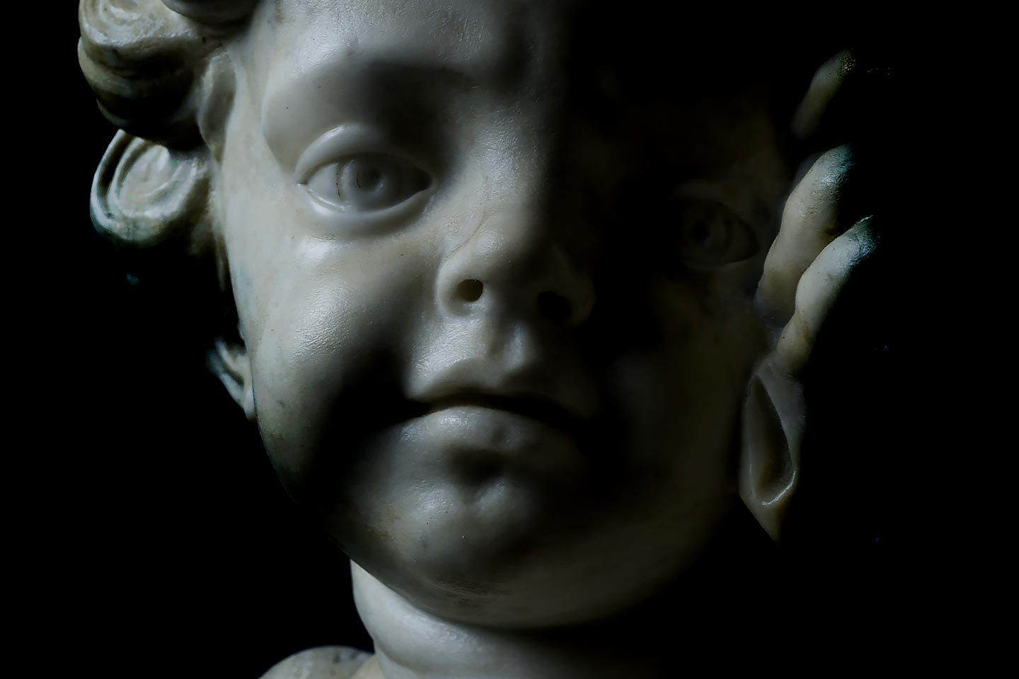Cherub from Private Collection, Baroque Art, 18th Century