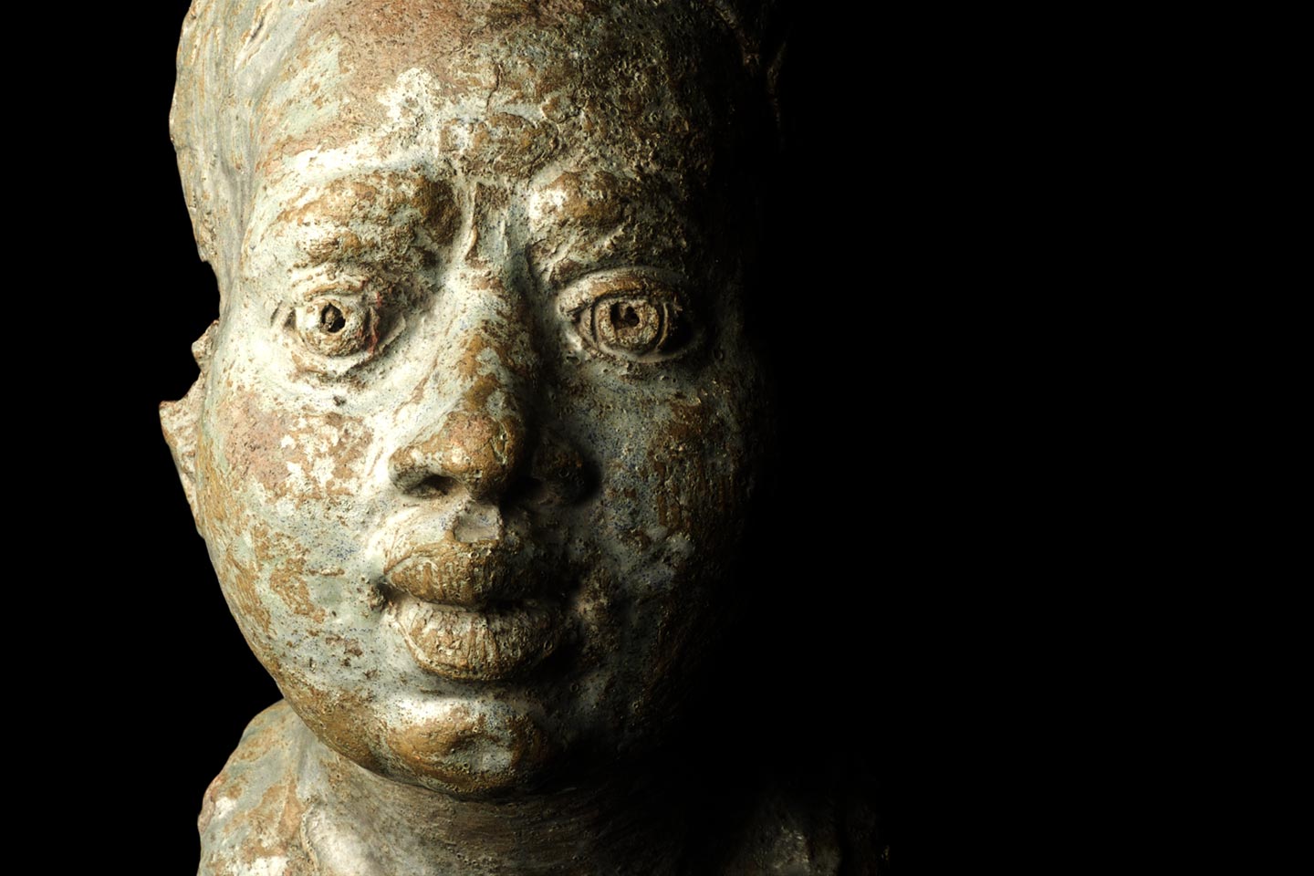 African Woman from Private Collection, Medieval Art, 11th Century